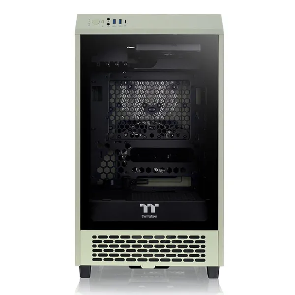 ATX Semi-tower Korpus THERMALTAKE Tower 200 Must Roheline