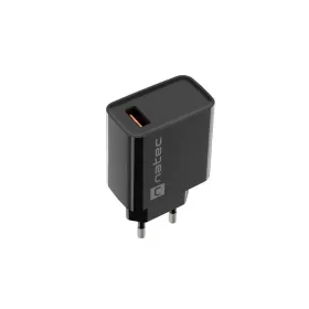 Сетевое зарядное устройство Natec RIBERA NUC-2058 Чёрный 18 W