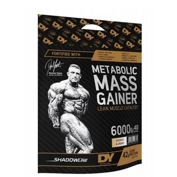 Гейнер Metabolic Mass, печенье и сливки - 6000  | Купить онлайн — Megaluks