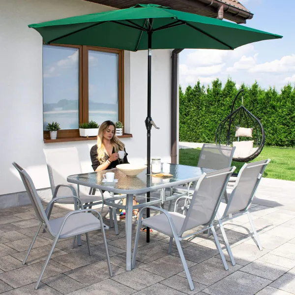 Puutarhasateenvarjo Springos GU0033 250 CM