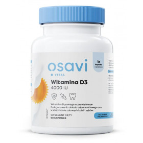 D3-vitamiini, 4000IU - 60 pehmogeeliä