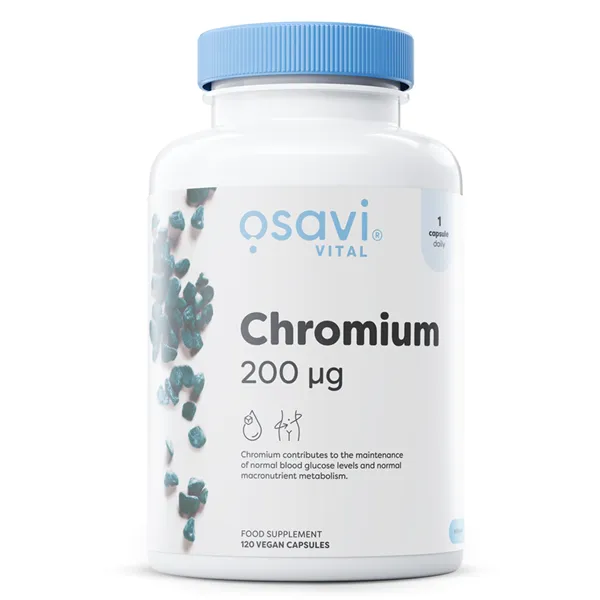 Chromium, 200mcg - 120 vegan caps