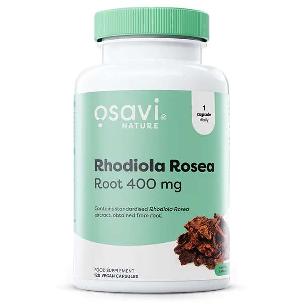 Rhodiola Rosea Root, 400mg - 120 vegan caps