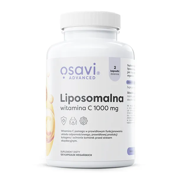 Liposomālais C vitamīns, 1000 mg - 120 kapsulas | Pirkt tiešsaistē — Megaluks