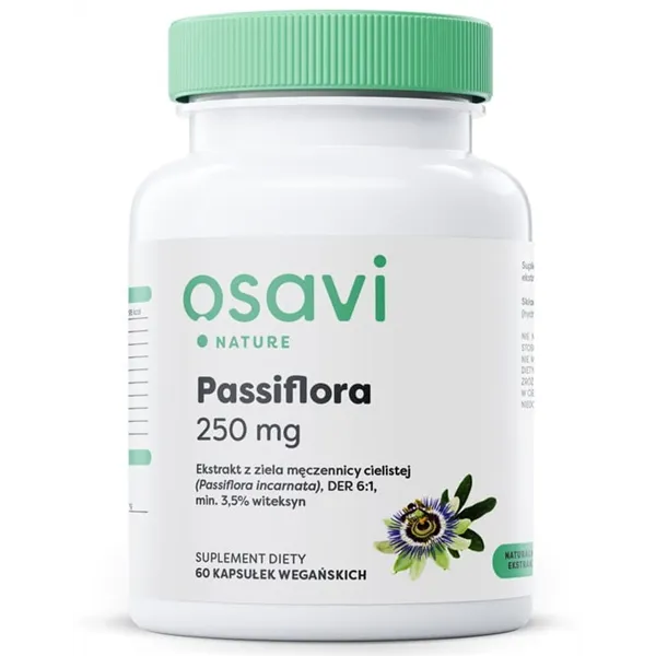 Passiflora (Nature), 250mg - 60 vegan caps