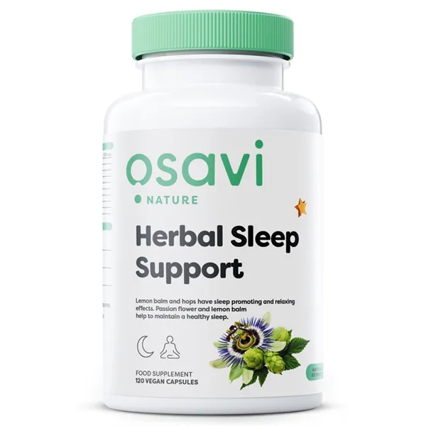 Herbal Sleep Support (Melatonin Free) - 120 vegan caps