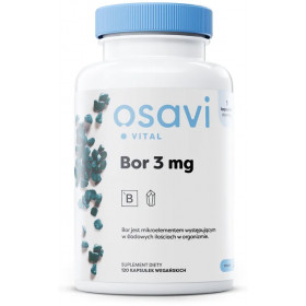 Bors, 3 mg - 120 vegāniskas kapsulas