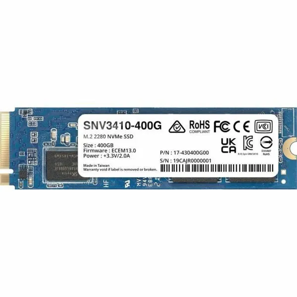 Kietasis diskas Synology SNV3410 400 GB SSD