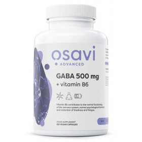 GABA 500 mg + B6-vitamiini - 120 v-kapselia | Osta verkosta — Megaluks