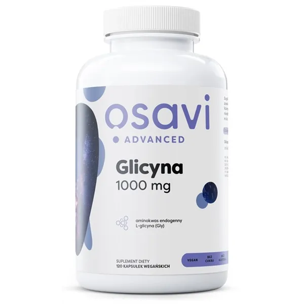 Glicyna, 1000mg - 120 vegan caps