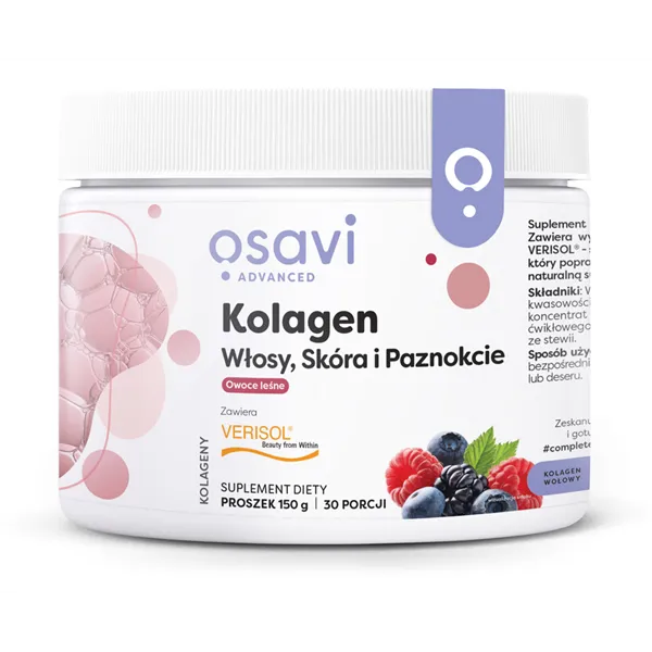 Kolagen (Włosy, Skóra i Paznokcie), Owoce Leśne - 150g