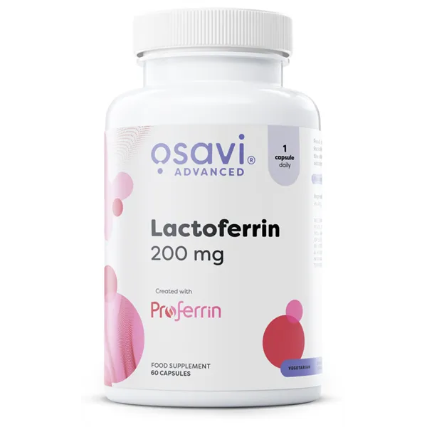 Lactoferrin, 200mg - 60 caps