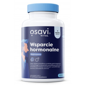 Wsparcie Hormonalne Mężczyzna - 60 веганских ка | Купить онлайн — Megaluks