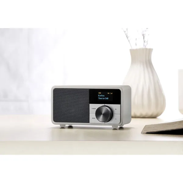 Transistorraadio Sangean DDR7 MINI Hõbedane FM Retro