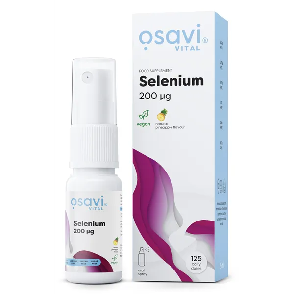 Selenium Oral Spray, 200mcg (Pineapple) - 25 ml.