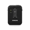 Transistor Radio Sangean Black AM/FM