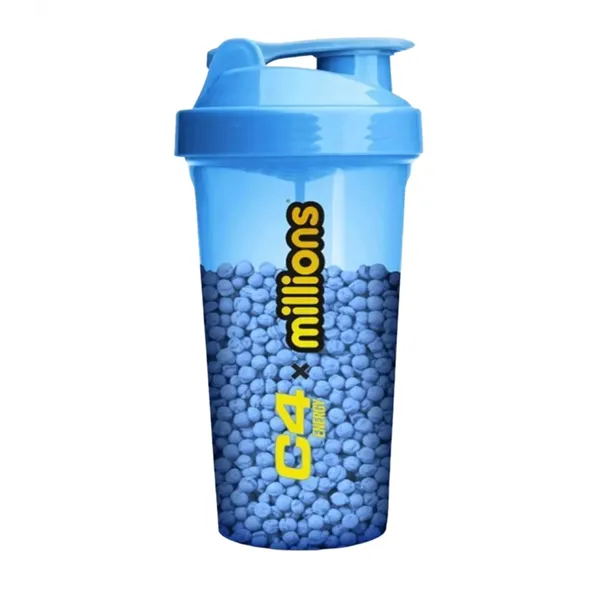 C4 Energy x Millions Bubblegum Shaker, Blue - 800 ml.