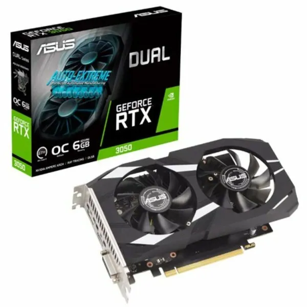 Graphics card Asus Dual GeForce Nvidia GeForce RTX 3050 6 GB GDDR6