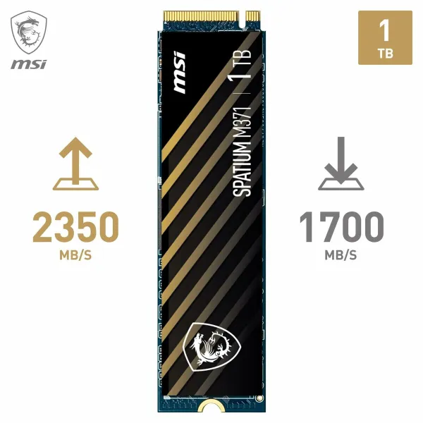 Hard Drive MSI SPATIUM M371 1 TB SSD