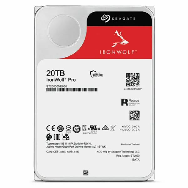 Cietais Disks Seagate ST20000NT001 3,5" 20 TB