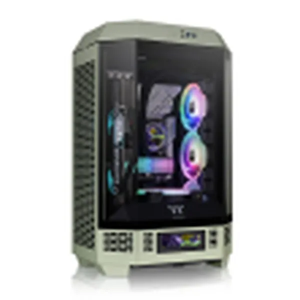 ATX Semi-tower Korpus THERMALTAKE Roheline