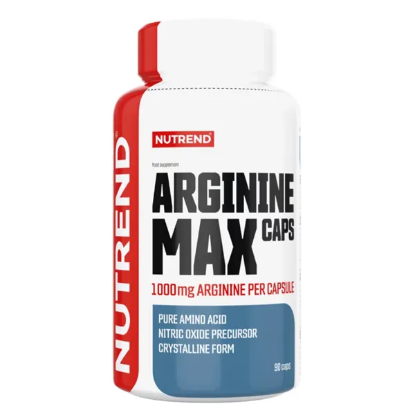 Arginine Max Caps, 1000mg - 90 caps