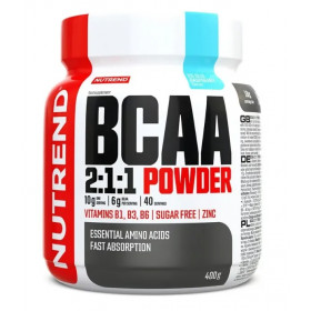 BCAA 2:1:1 порошок, ледяная синяя малина - 400 г