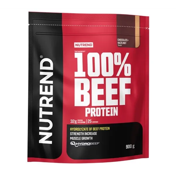 100% Beef Protein, Chocolate Hazelnut - 900g