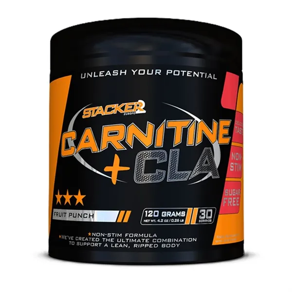 Carnitine + CLA, Fruit Punch - 120g