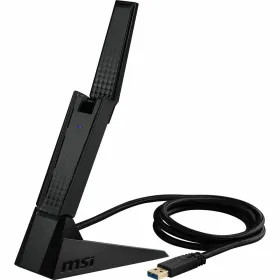 Võrguadapter MSI AXE5400 Must