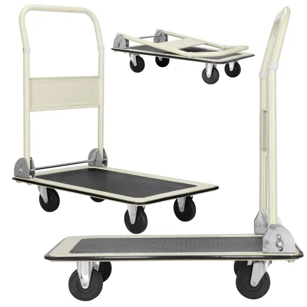 Springos GA0017 uzglabāšanas ratiņi 74x47x80cm 150kg