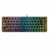 Tastatūra ar Spēļu Peli Krom NXKROMKALISTASP Spāņu Qwerty Melns