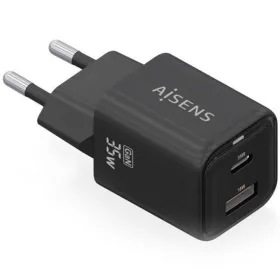 Сетевое зарядное устройство Aisens ASCH-35W2P025-BK Чёрный