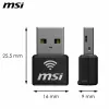 Wi-Fi USB Adapteri MSI 302-8ZE30XE-000 Musta