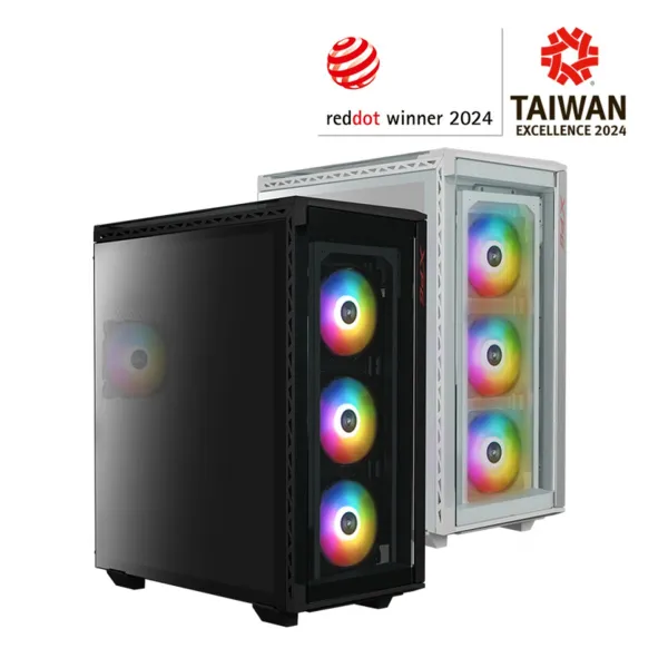 ATX Semi-tower Korpus XPG 15260189 Valge