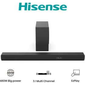 Skaļruņu Statīvs Hisense HS3100 Melns 480 W