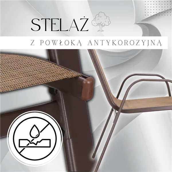 Dārza krēsls Springos GF0073 | Pirkt tiešsaistē — Megaluks
