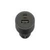 Universalus automobilinis USB įkroviklis + USB-C kabelis Xiaomi BHR6814GL Juoda 55 W