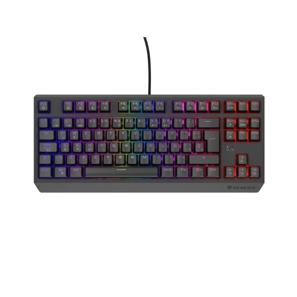 Klaviatūra Genesis Thor 230 TKL Melns Spāņu Qwerty