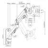 TV-teline GEMBIRD MA-WA1-02