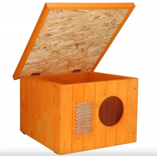 Kissan talo Springos CH001 teak | Osta verkosta — Megaluks