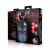 Pele GEMBIRD MUSG-RAGNAR-RX500 Melns 12000 dpi