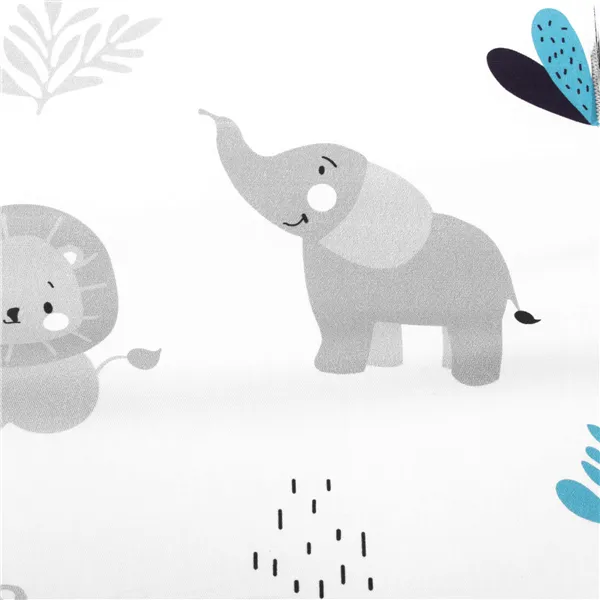 Vaunujen istuinsuoja Springos SB0055, 37x78 cm, kaksipuolinen, eläinkuvioitu