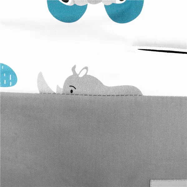 Vaunujen istuinsuoja Springos SB0055, 37x78 cm, kaksipuolinen, eläinkuvioitu