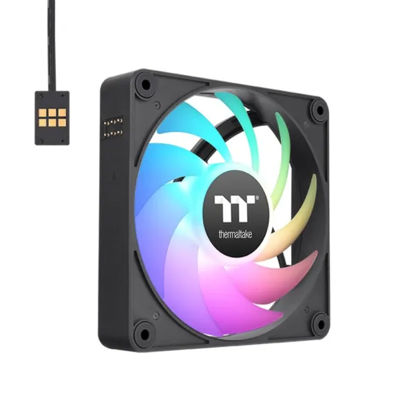Kvadratinis ventiliatorius THERMALTAKE CT120 EX ARGB Ø 12 cm (3 vnt.)