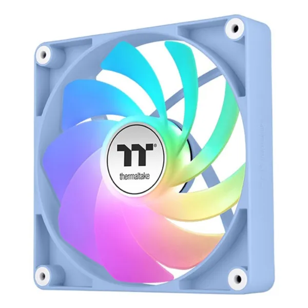 Kvadratinis ventiliatorius THERMALTAKE Fan Hydrangea Blue CT120 (2 vnt.)