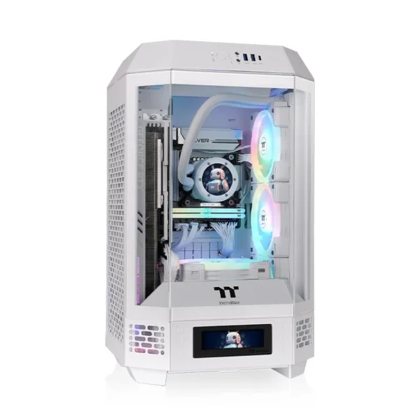 Блок полубашня ATX Galileo THERMALTAKE The Tower 250 Snow
