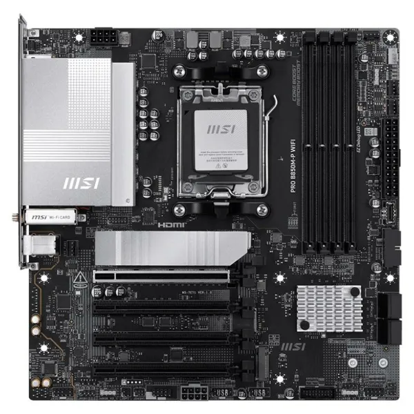 Emolevy MSI PRO B850M-P WIFI AMD AM5