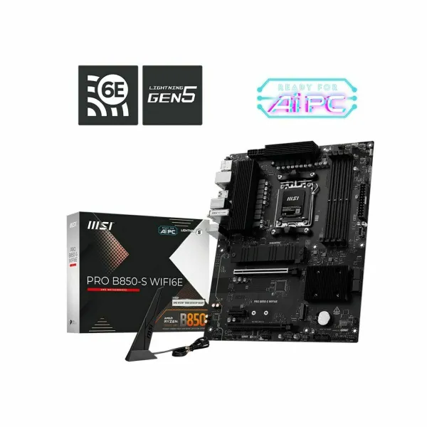 Motherboard MSI PRO B850-S WIFI6E AMD AM5