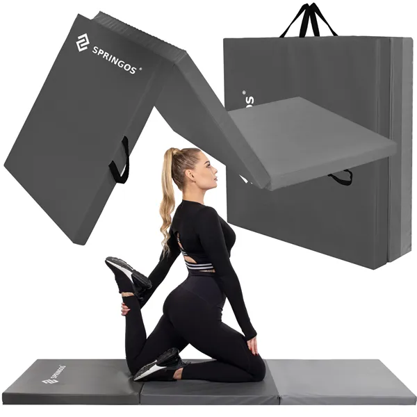 Kuntosalimatto 180 cm harmaa